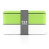 Boîte Bento MB Original blanc/vert - Visuel 1